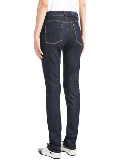 Jeans skinny in denim scuro