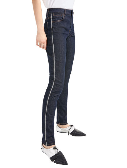Jeans skinny in denim scuro
