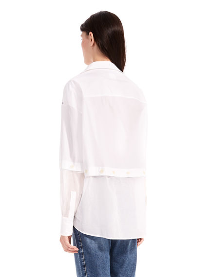 Camicia multi-way in cotone