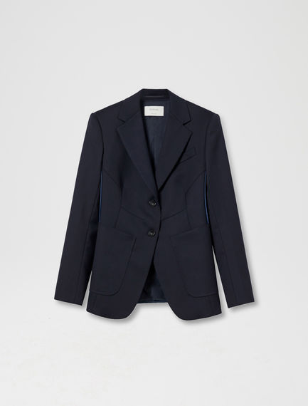 Blazer sartoriale con retro rovesciato