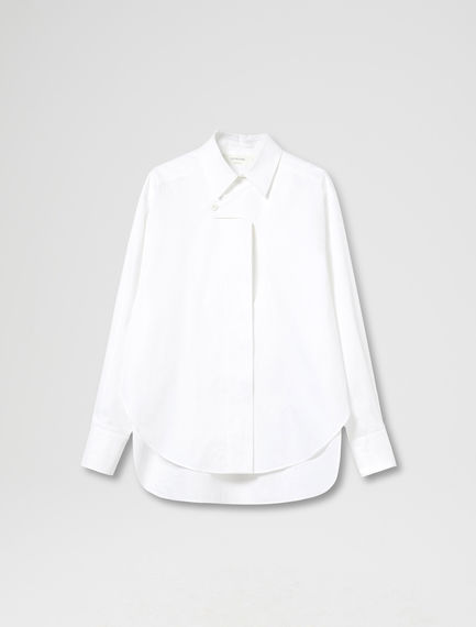 Camicia oversize in popeline di cotone