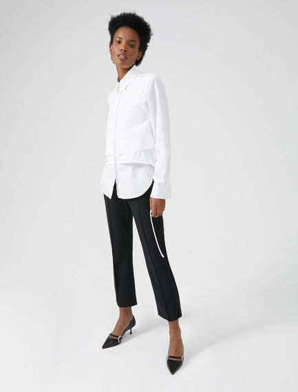 Pantaloni sartoriali svasati