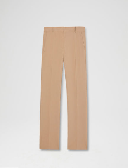 Pantaloni dritti in stile equestre