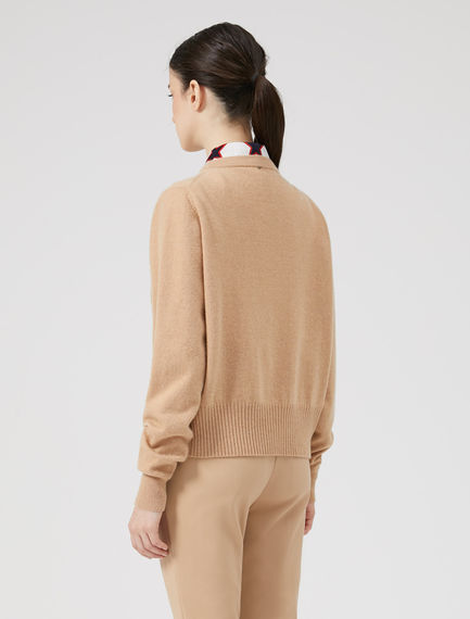 Maglia in cachemire a trecce