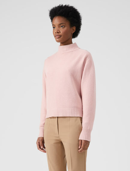 Maglia in lana a collo alto
