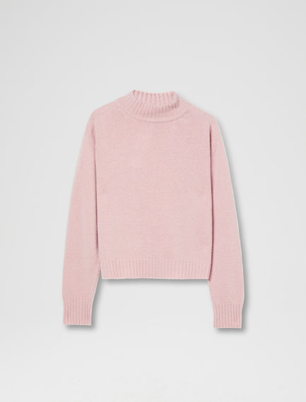 Maglia in lana a collo alto