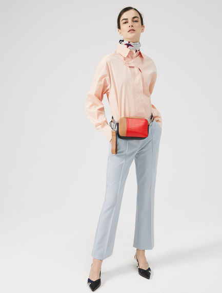 Sling Back in calfskin con tacco-scultura