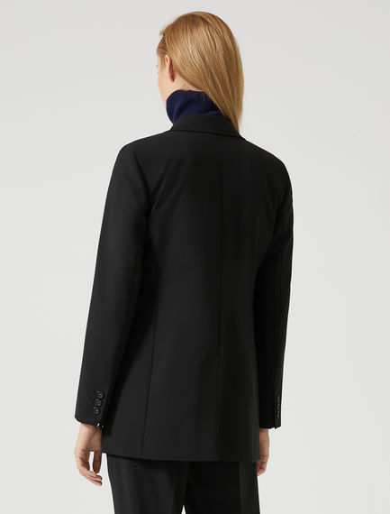 Blazer asimmetrico con tasche