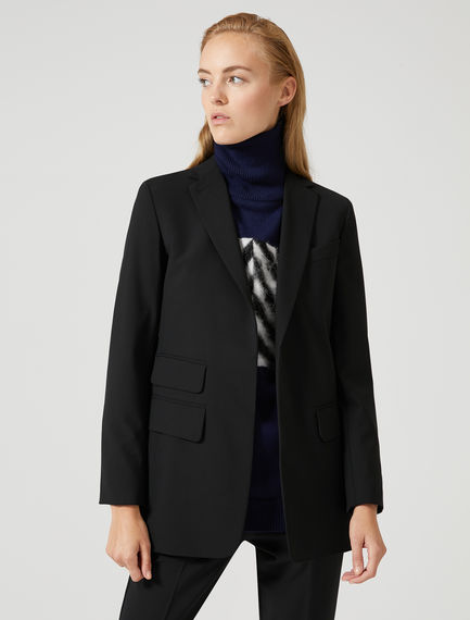 Blazer asimmetrico con tasche