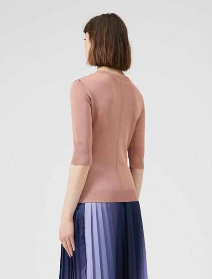 Maglia in viscosa punto goccia