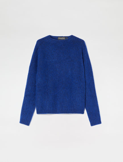 Maglia in alpaca a righe degradé.