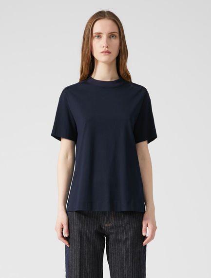 T-shirt in cotone con ricamo