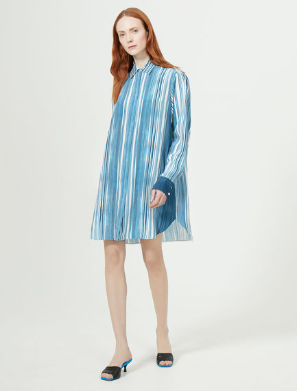 Blurred Stripe Tunic Shirt Sportmax