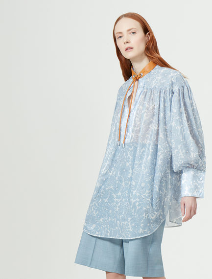 Transforming Chiffon Print Blouse Sportmax
