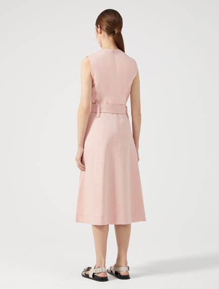 Streamlined Satin Dress