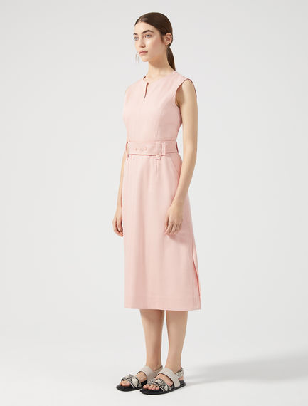 Streamlined Satin Dress