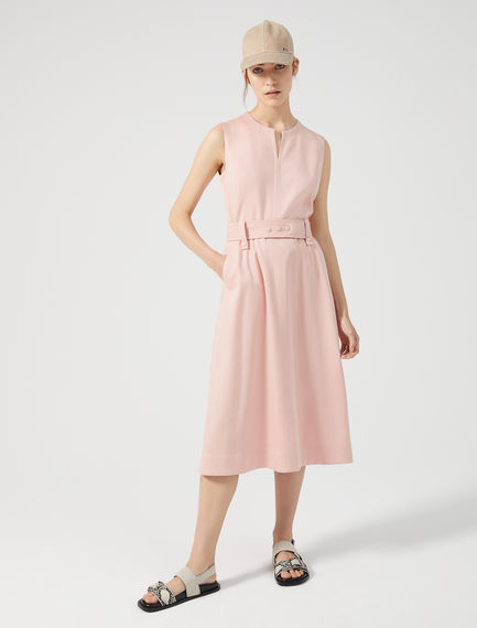 Streamlined Satin Dress