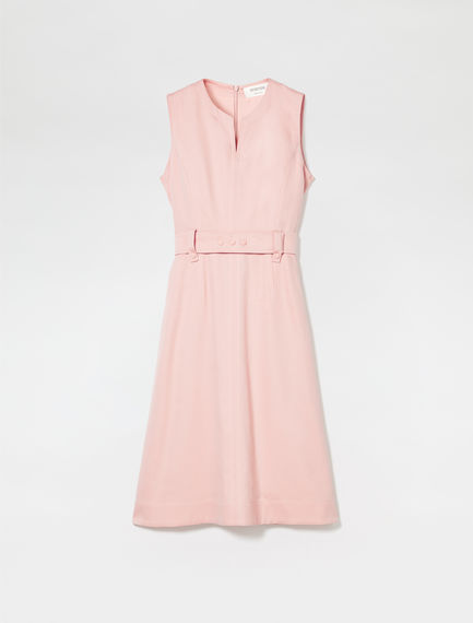 Streamlined Satin Dress