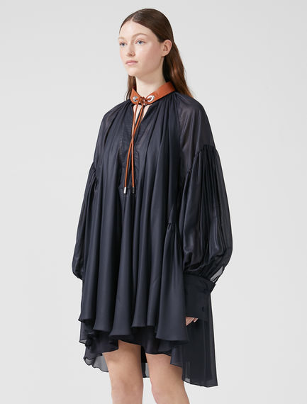 Abiti corto in chiffon