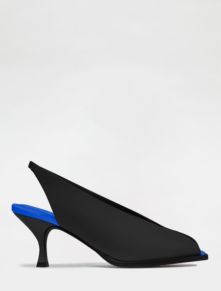 Slingback in pelle