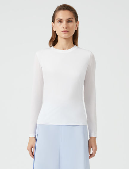 T-shirt in jersey doppio