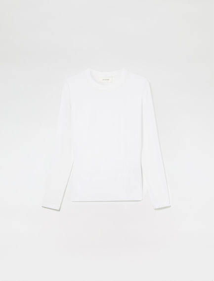 T-shirt in jersey doppio