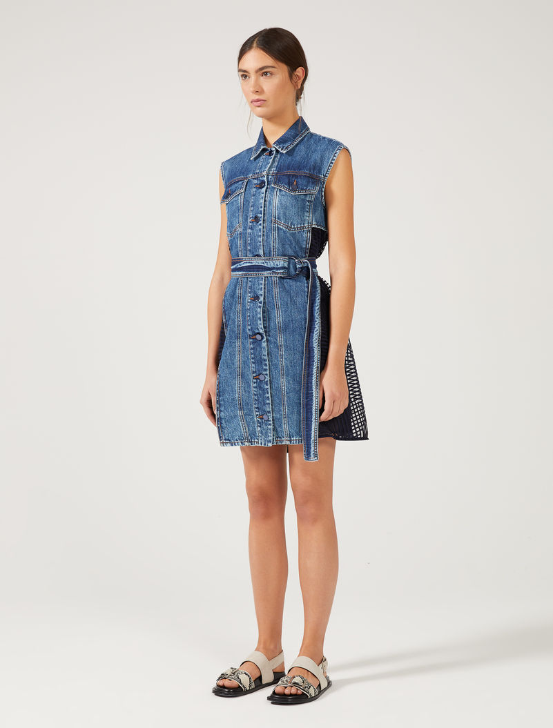 sportmax denim dress