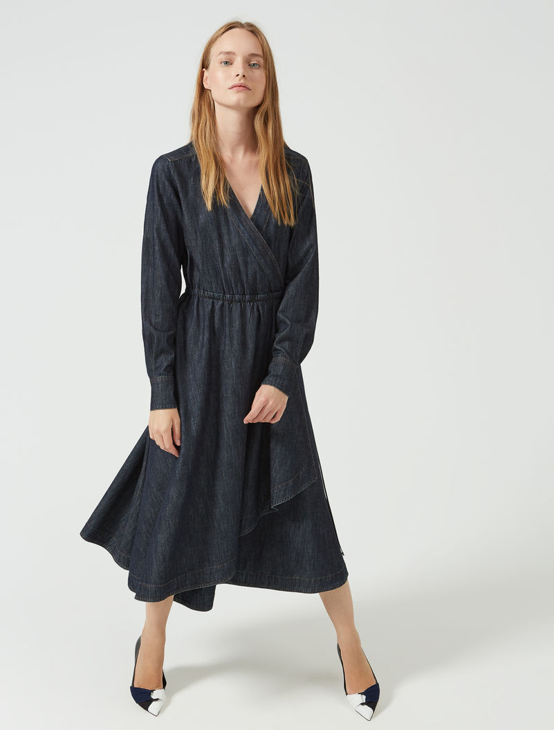 sportmax denim dress