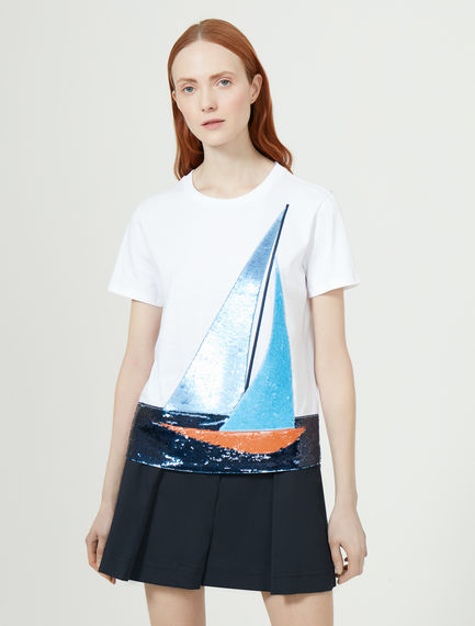 Sequinned Crab T-shirt Sportmax