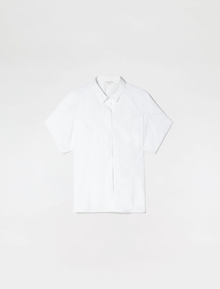 Camicia con maniche strutturate