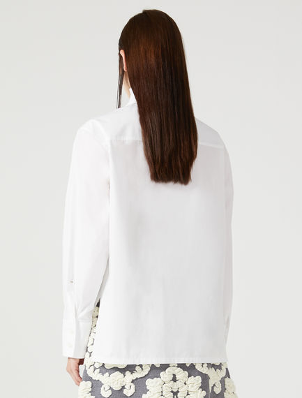 Camicia con dettagli plissé