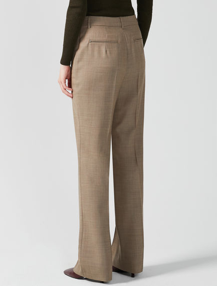 Pantaloni in grisaglia di lana