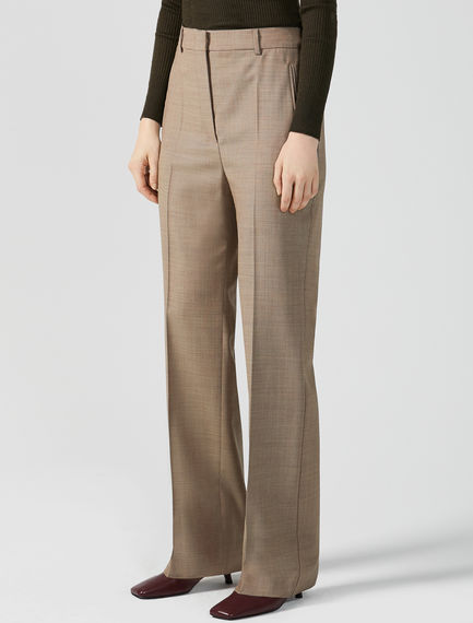 Pantaloni in grisaglia di lana