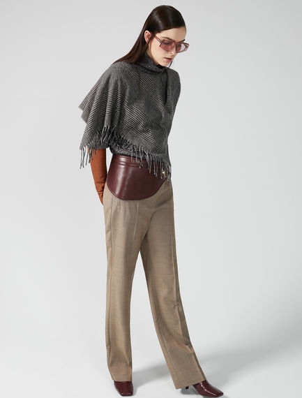 Pantaloni in grisaglia di lana