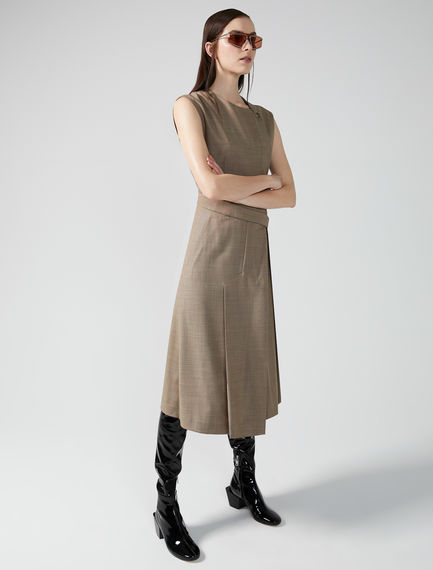 Sleeveless Asymmetric Dress Sportmax