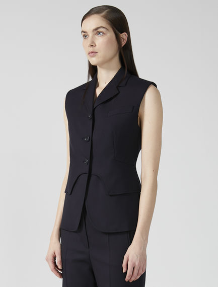 Gilet sartoriale in lana