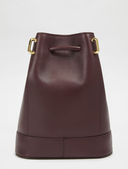Mini secchiello in nappa