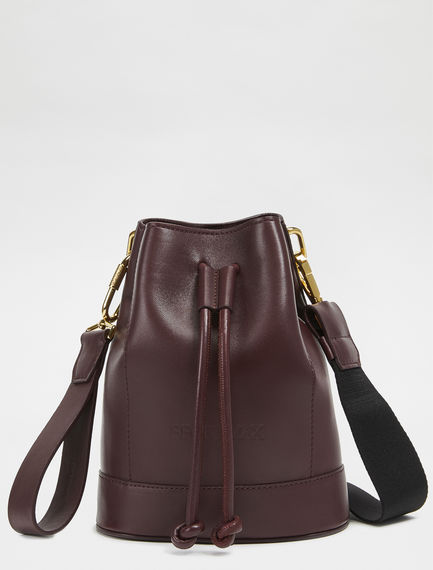 Nappa Leather Mini Bucket Bag Sportmax