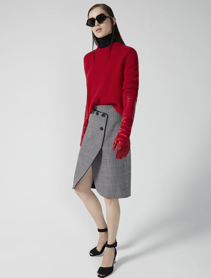 Guanti lunghi in nappa