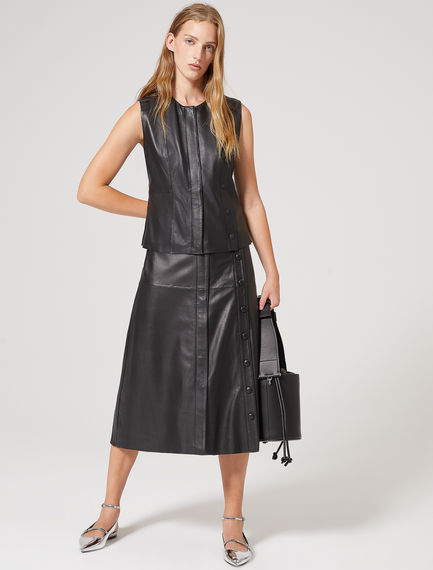 Gilet in nappa