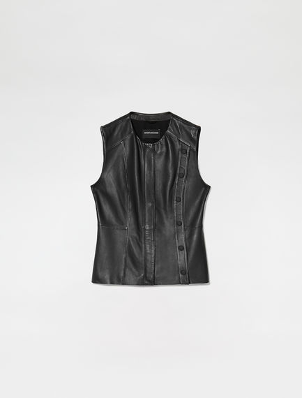 Gilet in nappa