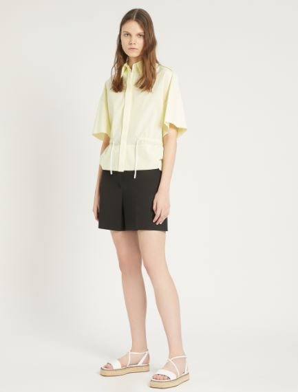 Cotton poplin shirt