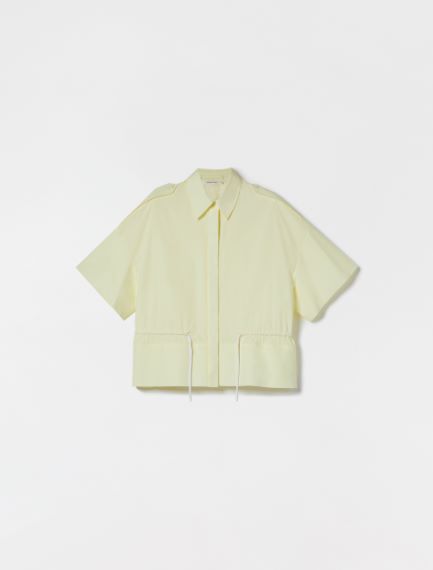 Cotton poplin shirt