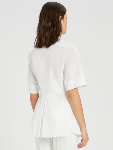 Cotton poplin shirt