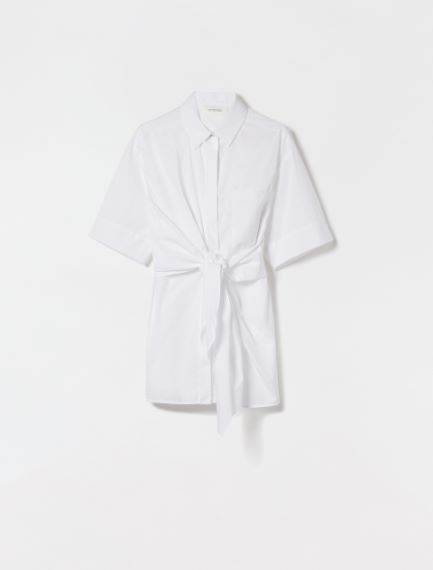 Cotton poplin shirt