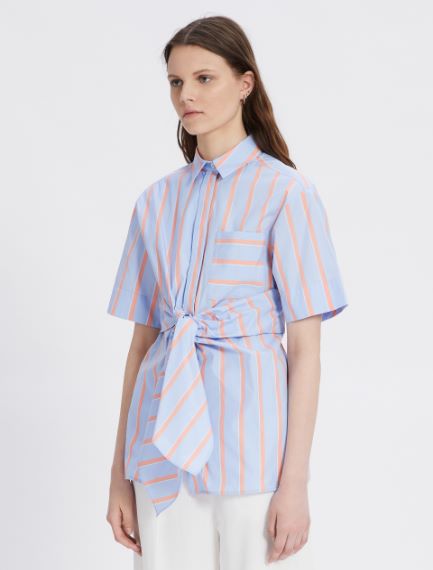 Cotton poplin shirt