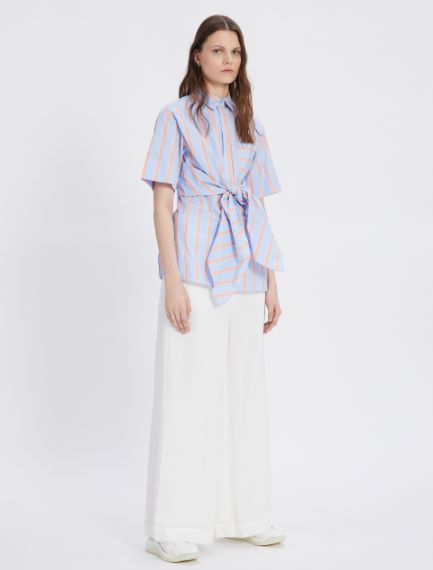 Cotton poplin shirt
