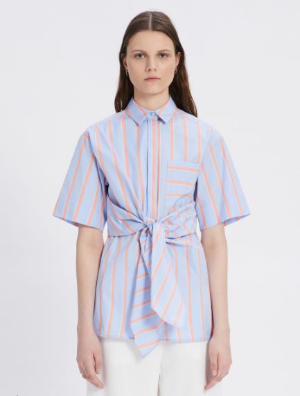 Cotton poplin shirt