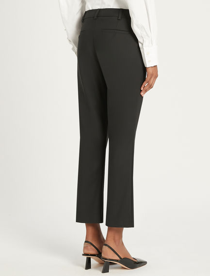 Mini flare trousers