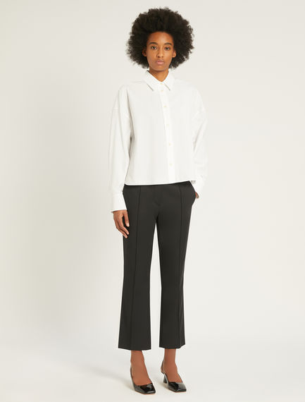 Mini flare trousers
